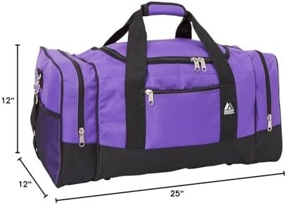 Luggage Sporty Gear Bag - Large, Dark Purple, One Size - Image 7