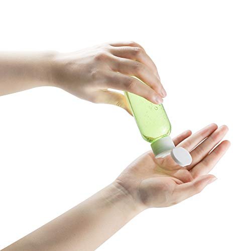 Plastic Travel Bottles, Clear 3.4oz/100ml Empty Lotion Bottle Small Squeeze Bottle Containers with Flip Cap for Shampoo Conditioner Toiletries - Image 2