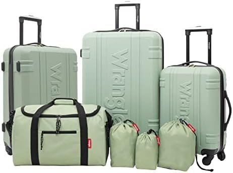 Wrangler Venture Luggage and Travel, Laurel, 7-Piece Set