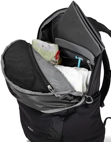 Osprey Poco Changing Backpack with Clip-in Changing Pad, Deep Peyto - Image 4