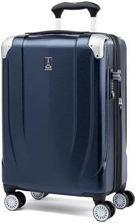 Travelpro Pathways 3 Hardside Expandable Luggage, 8 Spinner Wheels, Lightweight Hard Shell Suitcase, Carry On 21 Inch, Royal Blue - Image 2