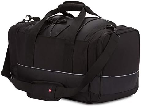 SwissGear Apex Duffle Bag for Travel and Gym with Bungee-Cord System - Image 7