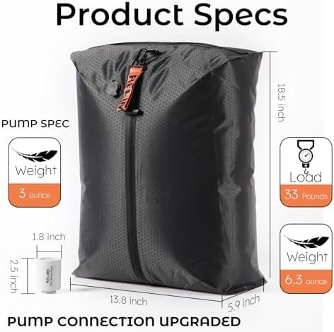 Vacuum Bags for Travel Luggage with Wireless Pump, Revolutionary Reusable Compression Bags for Carry On Suitcases and Backpack, Vacuum Seal Packing cube for Cloth Packing (2PC + PUMP) - Image 5