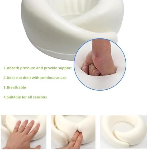 Travel Pillows for Airplanes,Premium Memory Foam Travel Pillow, Removable Washable Neck Pillow Cover， Suitable for Airplanes,Offices and Cars - Image 5