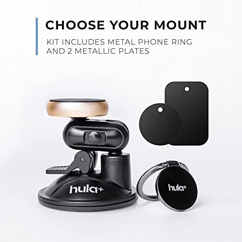 hula+ Magnet Phone Holder Reusable Stand, Portable Mount for Shower, Mirror, Kitchen, Window, & Bathroom Compatible. Compatible with All Phones, Ideal for Content, TikTok, Instagram, Movies & Music - Image 6