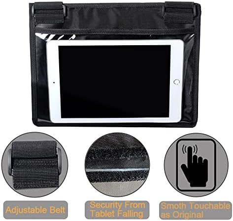 Plane Travel Essentials for Kids Baby, Travel Must Haves Airplane Organizer Up to 10.9' Compatible for Cell Phone iPad Samsung Kindle, Plane Back Seat Tray Tablet Holder [U.S Patent] - Image 3