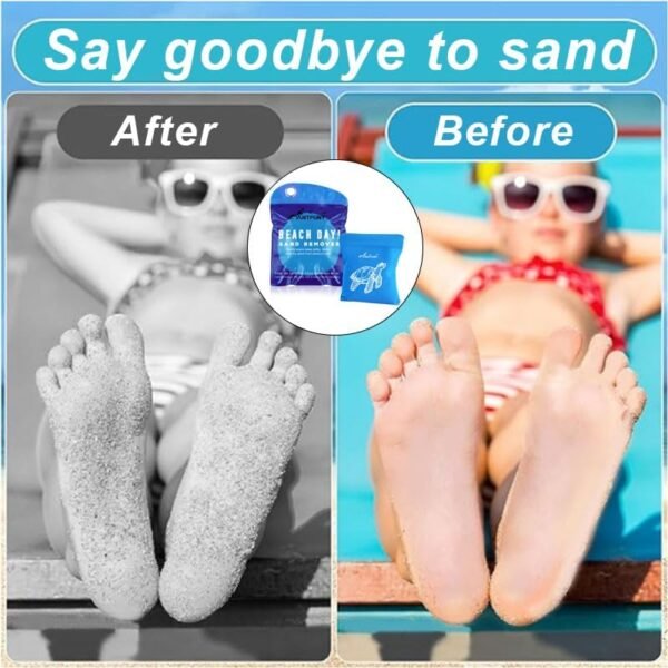 Sand Remover for Beach Kids Square Women Men Family 2024 Summer Vacation Essentials Cruise Ship Must Haves Day Travel Accessories Gear Stuff Necessities Items Thing Gadgets Wear Needs Gift - Image 4